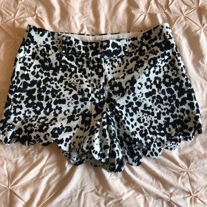 Scallop Bottom Shorts